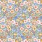 Fabric Dear Stella Salt Pond Beach 108" Wide Back Secret Garden by the Quarter Yard XSTELLA-DCJ3247